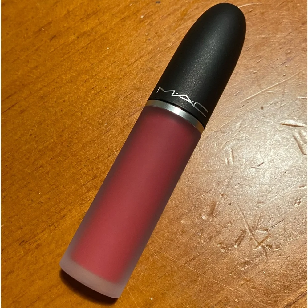 MAC Powder Kiss Liquid Lipcolour A Little Tamed